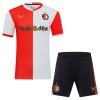 Jalkapallo Pelipaidat/Peliasut Feyenoord Rotterdam Lasten Kotipelipaita 2025-26